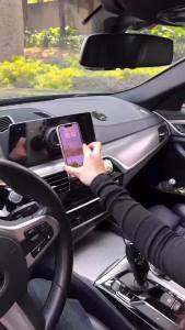 2025 New 360° Degree foldable Rotation Strong Vacuum Magnetic Adsorption Car Phone Holder for iphone/Samsung/Xiaomi/Desk/Bathroom/Car Universal Bracket