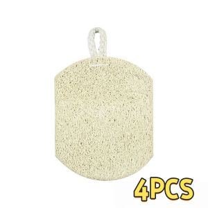 2/4PCS Loofah Dish Cloth Reusable Plant Fiber Scrub Pad Oil Stain Remover For Pots Pans Dishwashing Kitchen Cleaning Tool