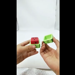 ลูกเต๋าแตงโมออกแบบสร้างสรรค์ใหม่เกมโต๊ะไวน์