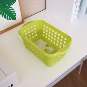 Thickened Rectangular Plastic Storage Basket Drawer Style Kitchen Bathroom Storage Basket Desktop Organizer Utility Basket