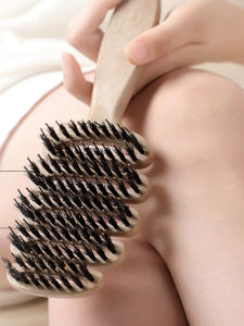 GUOQI | Natural Boar Bristle Hair Brush