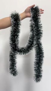 200cm [1pcs] Slinger Natal Hiasan Pohon Dekorasi Rumah Karangan Bunga Pohon Natal Pita Garland Slinger Dekorasi Pesta Tahun Baru Pernikahan 11 Warna