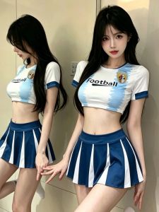 GUZILIAN | Bộ Áo Thun và Chân Váy Ngắn Spicy Girl
