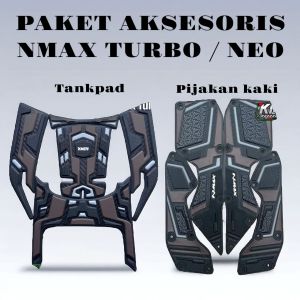 Paket Karpet Tankpad Motor Nmax Turbo Neo Techmax Bahan 100% Karet Premium
