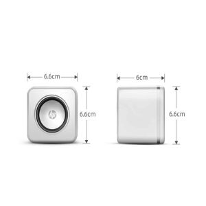 Hp Mini Desktop Computer Speaker NS1p Smart Home Audio Small Size Gaming Soundbox Stereo USB Interface High Quality Sound