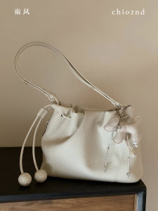 Lychee Texture Drawstring Tote