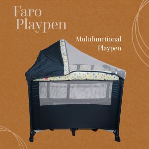 [ONLINE EXCLUSIVE] Akeeva Luxury Space Saver Playpen (Faro) Akeeva Faro Playpen Sofa - Lazada