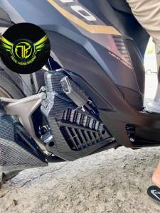 Ốp phụ kiện xe VARIO 125-150 2018-2024 nhúng carbon siêu sang hàng loại 1