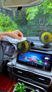 Quạt đơn - quạt đôi mini ô tô cao cấp