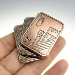 Portable Magnetic EDC Push Slider Metal Fidget Toy Adult Finger Spinner Pop Slider Stress Anxiety Relief Gadget for Office