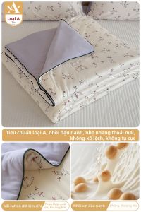 SHAYA | Chăn Mùa Hè Máy Lạnh Cho Trẻ Em Cotton Knit Giặt Máy Được Grade A