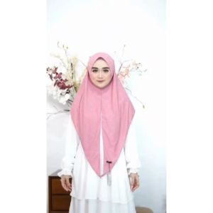 Jilbab Segi Tiga Instan Inara Malay Bahan Jersey Jaguar By Ar-Rizfa