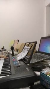 Đồ Chơi Đàn organ MQ 3700 có tặng kèm mic cho bé Phát Triển Kỹ Năng Âm Nhạc quà tặng cho bé vui chơi