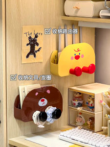 กล่องเก็บอุปกรณ์เครือข่ายไร้สายติดผนัง โต๊ะหนังสือหอพักนักเรียน ชั้นวางเครื่องมือ WiFi ปิดบุหรี่ ตกแต่งกล่องจัดระเบียบสาย