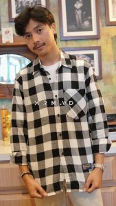 Mr Mads - Vardy Kemeja Flanel Lengan Panjang Pria Kemeja Kotak Kotak Pria Wanita
