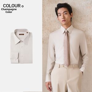 Waterproof Oil-Resistant Wrinkle-Resistant Dress Shirt