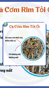 Cá Cơm Rim Tỏi Ớt Đậm Đà Chuẩn Vị