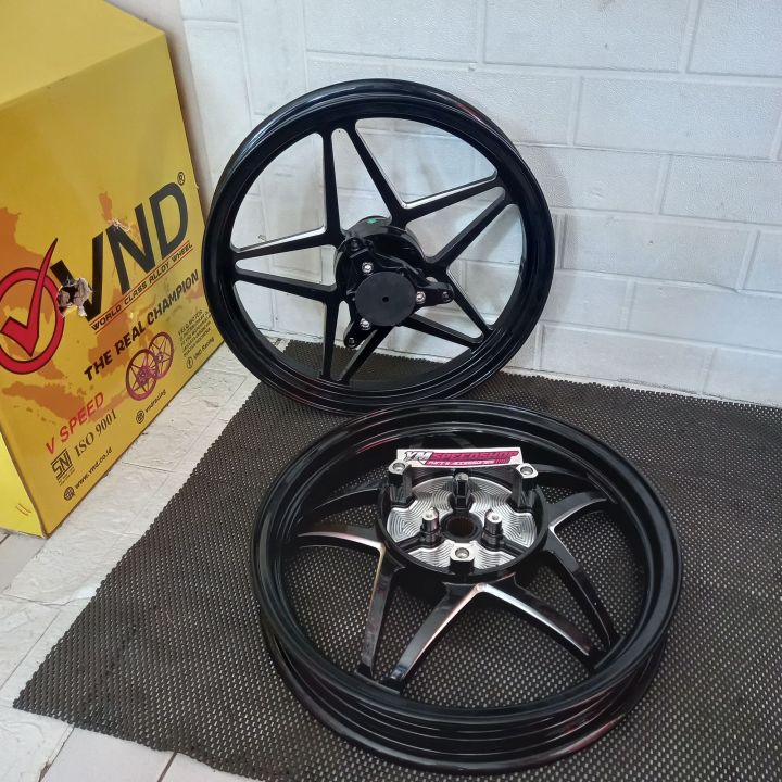 Velg Velk Vnd Bintang V Speed Black Pnp Yamaha Nmax Old