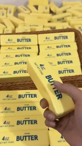 🎁SG Seller New Gold Butter Stick Fidget Toys Slow Rebound Funny Decompression Stress Anxiety Relief Squeeze Toys Gifts