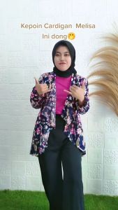 Nhm Outer | Cardigan Wanita Melisa Lengan Panjang