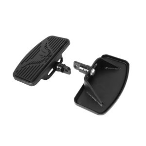 Motorcycle Rear Passenger Floorboard Adjustable Mount-Style Footpeg Foot Rest For Harley Sportster Touring Street Electra Glide