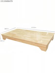 Modern Simple Style Childrens Nap Bed Double Bed Foldable Wooden Material for After-School Care Class Primary School Student