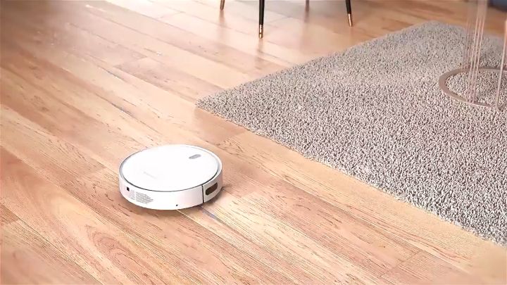 Enolux DB300 Smart Robot Vacuum Cleaner with Self-Control Mode – 2-in-1 Wet & Dry Cleaning | Automatic Sweeping & Mopping | Self-Cleaning Function | Strong Suction Power | Low Noise | Ideal for Pet Hair, Tiles, Hardwood, and Carpet