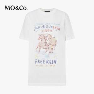 MO&Co. | Chinese Zodiac Horse Printed T-Shirt