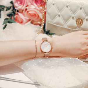 2 Years Warranty VICTORIA HYDE London Womens Waterproof Watch Rose Gold Stainless Steel Band Quartz Womens Natural Mother of Pearl Shell Watches