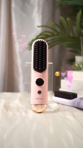 MAIMEITE Sisir Catokan Sisir Nirkabel Pelurus Rambut Catok Rambut Straight hair Comb 2 in 1