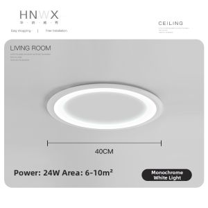 Modern Minimalist Ultrathin Ceiling Light