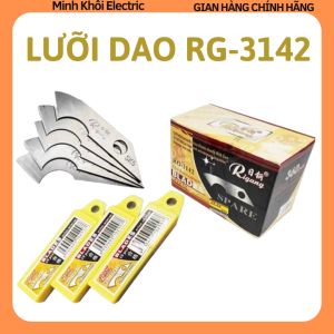Lưỡi dao cắt mạch mica RG-3142lưỡi dao rọc giấylưỡi dao cắt micalưỡi dao móc cắt micalưỡi dao trổlưỡi dao móclưỡi dao rọc đa năngdụng cụ rọcmũi dao tiện kim loại