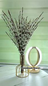 12PCS White Simulation Flowers Home Garden Wedding Party Birthday Graduation Party Decoration