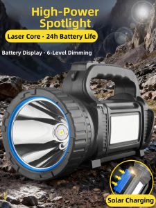 Charging Durable Super Bright Long Distance LED Flashlight