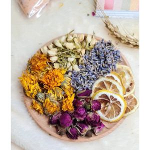 Mandi Bunga / Floral Bath / Relaxing Floral Herbal bath Blends / Foot Soak flower Blend 50gm
