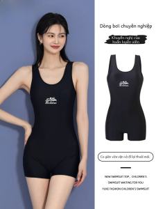 Quần Bơi Liền Thân Nữ Cỡ Lớn Chuyên Nghiệp Quần Bơi Lội Nước Ngọt Sân Giải Trí Bơi Lội Mùa Hè 2025 Quần Bơi Lội Nước Nóng