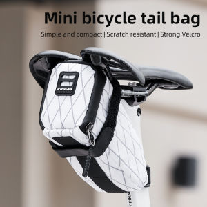 Bicycle Saddle Bag Reflective Design Bicycle Seat Bag Waterproof Dustproof Bike Saddle Rear Tail Bag