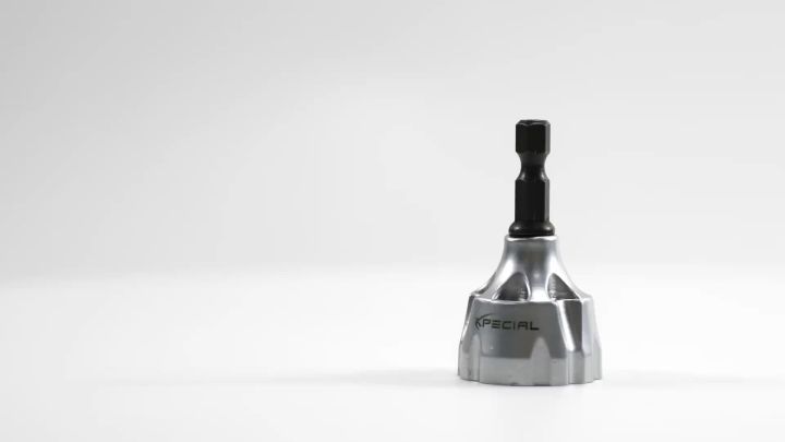 Deburring External Chamfer Tool, with Tungsten Carbide Blade, Deburring Chamfering Drill Bit, Remove Burr Tools Quick Release Hex Shank. Improved Durability and Sharpness. Fits 1/8" to 3/4".