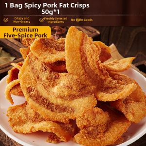 Crunchy Pork Rillettes Instant Snack Leisure Food Satisfying Cravings Biting Praise Crispy Pork Belly Prepackaged Bag