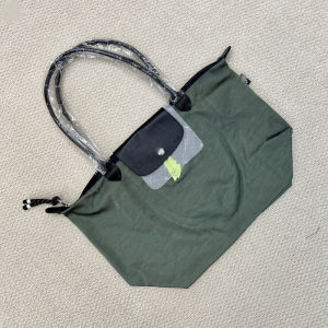 Long-handled dumpling bag nylon single-shoulder crossbody bag commuting bag handbag tote bag