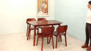 Bộ Bàn/Ghế không nệm SAPA 4 ghế - LƯU Ý: Shop miễn phí ship tại Tp HCM và các vùng phụ cận ở Bình Dương và Đồng Nai