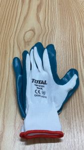 Găng tay bảo hộ Total TSP12101 size XL chất liệu cao su tổng hợp mềm an toàn bao tay Nitrile Total chính hãng - Thinksafe