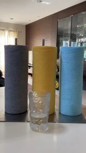 ผ้าไมโครไฟเบอร์ไร้ขอบแบบม้วน ก30ย30 ม้วนละ30 ผืน