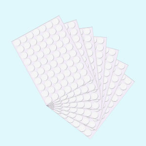 70pcs Clear Double-sided Round Gel Sticky Tape Adhesive Dots Waterproof Traceless / Pelekat Dua Sisi Bulat
