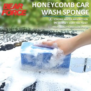 Car Wash Sponge Large Soft Foam Super Absorbent Sponge Easy Grip Non Scratch Car Cleaning Tools Auto Accessories
