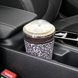 3pcs Reusable Iced Coffee Cup Sleeve for Large Sized Cups for Hot Cold Drinks Compatible with Multiple Brands of 16-32OZ Cups