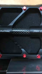 Bàn đạp xe đạp thể thao chất liệu nhôm trục Carbon Promend