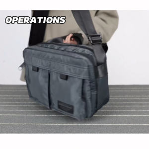 Ready Stock!! Operations Fashion Men Sling Bag (M) Size Shoulder Bag Crossbody Bag Waterproof Nylon