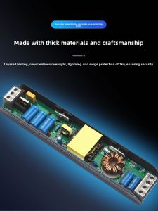 Ultra-Thin LED Light Strip Transformer 220V to 12V Switch Power Supply for Sign Lighting Low Voltage Lighting Bar