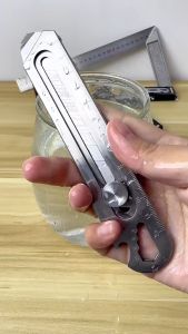 6 in 1 18mm Stainless Steel Graphics Knife Multi-Purpose Retractable Art Utility Precision Knife